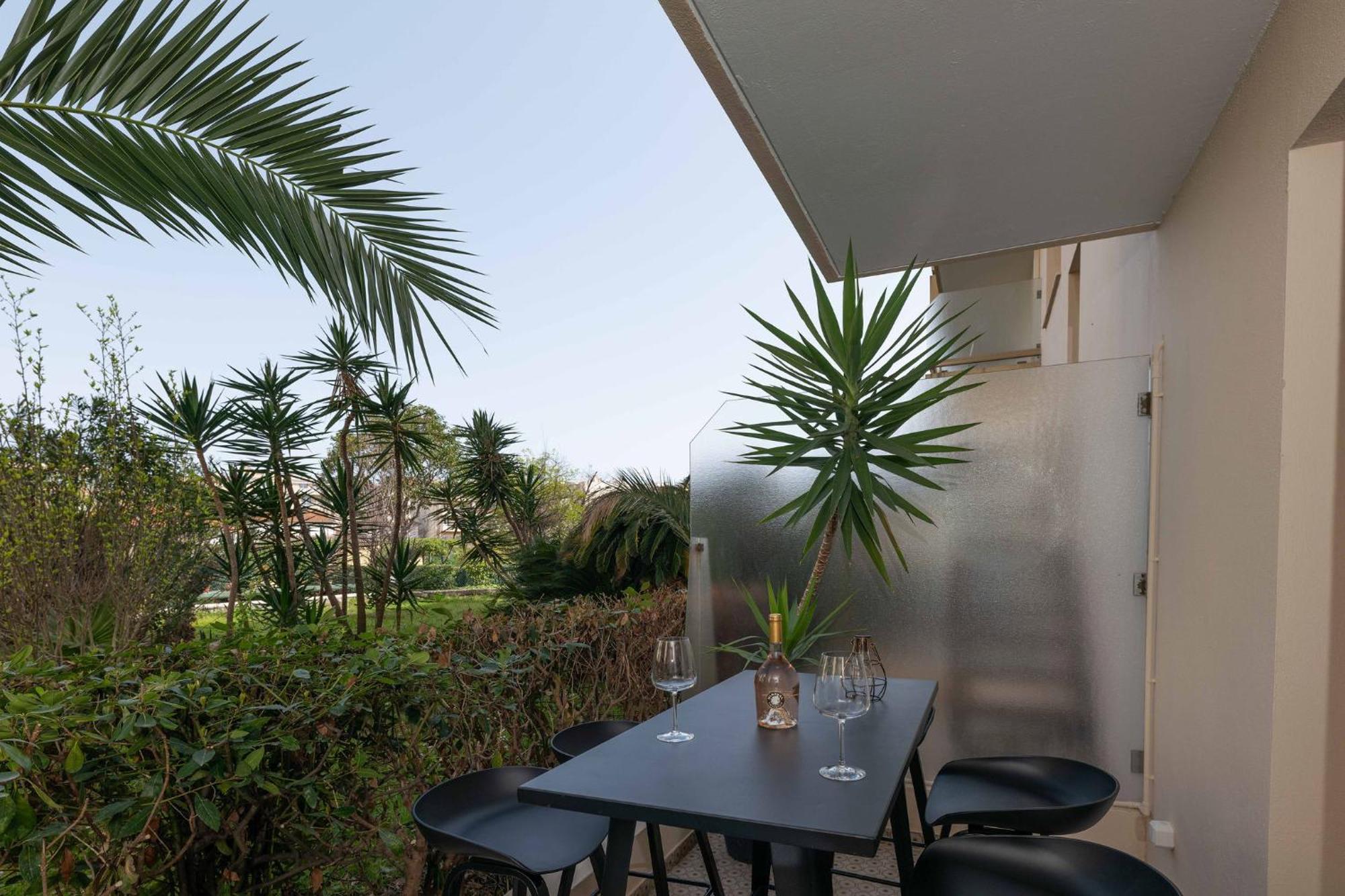 Somptueux Appartement 20M Plages Avec Vue Mer Antibes Ngoại thất bức ảnh